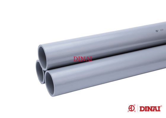 産業 CPVC の管および付属品は、挿入物を薄い灰色セメント接合受け取ります